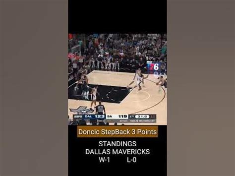 DALLAS MAVERICKS-STANDINGS - YouTube