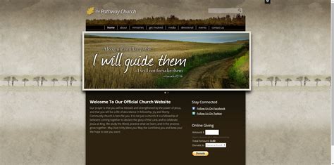 30 Best Church Website Templates for Ministry and Outreach - Sharefaith Magazine