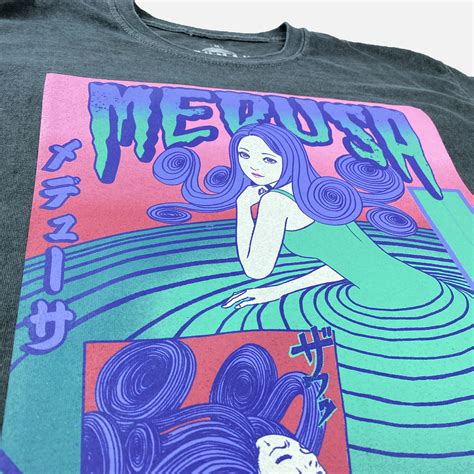 Junji Ito - Medusa Uzumaki T-Shirt - Crunchyroll Exclusive ...