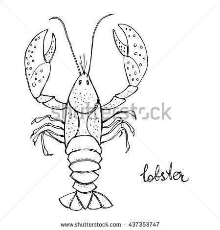 Image result for lobster sketch | Lobster tattoo, Lobster, Art