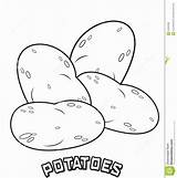 Potato Coloring Page At GetColoringscom  Free Printable colorings sketch template