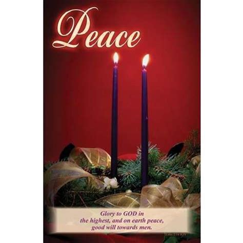 Bulletin-:C-Advent Candles-Peace (Pack of 100) - Walmart.com - Walmart.com