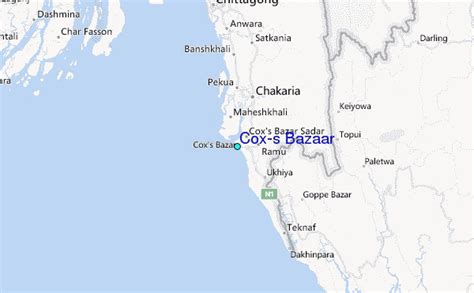 Cox's Bazaar Tide Station Location Guide