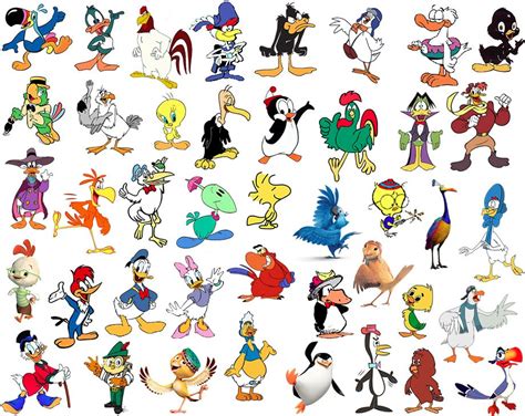 Find the Cartoon Birds Quiz