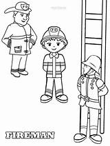 Firefighter Coloring Pages Free  Fireman Printable Cool2bkids sketch template