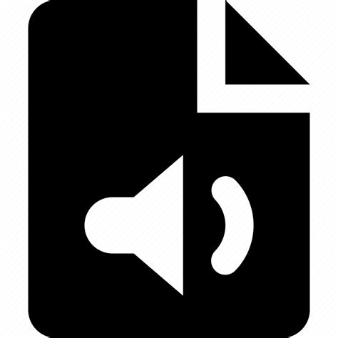 Audio, file icon - Download on Iconfinder on Iconfinder