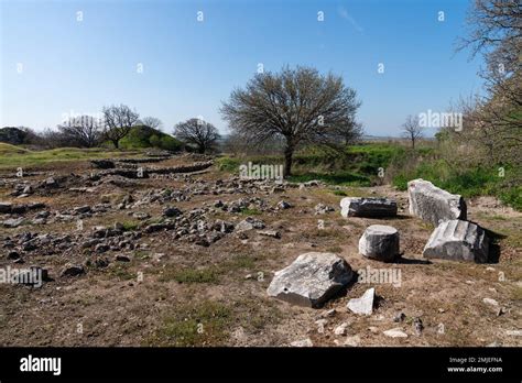 The archaeological sites of Troy Stock Photo - Alamy