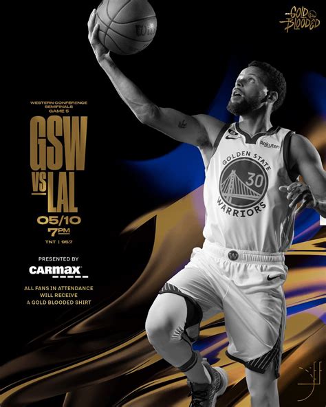 Golden State Warriors on Twitter: "Back on Warriors Ground for Game 5 🏀 GSW vs. LAL 🕖 7:00 pm PT ...