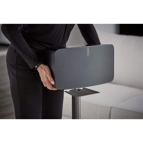 Sanus Wireless Speaker Stand for SONOS PLAY:5 - Black