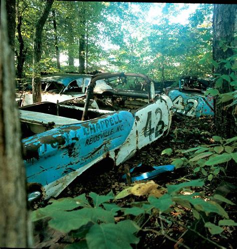 Petty race car graveyard. | Abandoned Ruins | Pinterest | Vehicles, Pictures and Peace