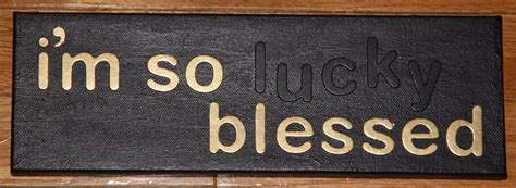 I'm So Blessed (12 x 4 canvas) by J.Marie ($12.00) | Handmade | Canvas Art | Wall Art | Mixed ...