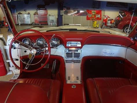 63 Thunderbird interior | Thunderbird car, Vintage cars, Unique cars