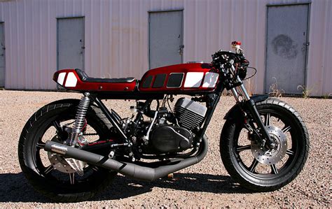 1977 Yamaha RD400 / 425- Cafe Racer or Tracker Style Custom by Rusty ...