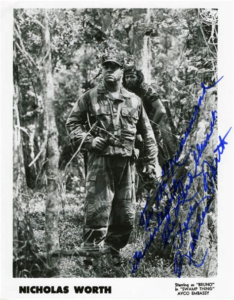 Nicholas Worth - Autographed Inscribed Photograph | HistoryForSale Item ...