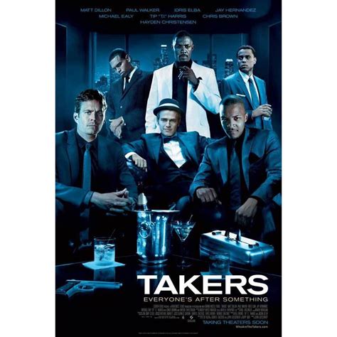 Takers (2010) 11x17 Movie Poster - Walmart.com - Walmart.com