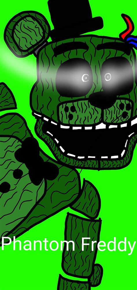 Phantom Freddy Drawing FNAF three | Five Nights At Freddy's Amino