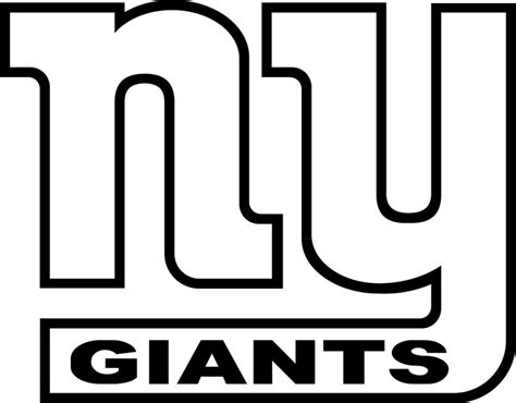 New York Giants NFL Team Logo Vinyl Decal Laptop Car Window | Etsy