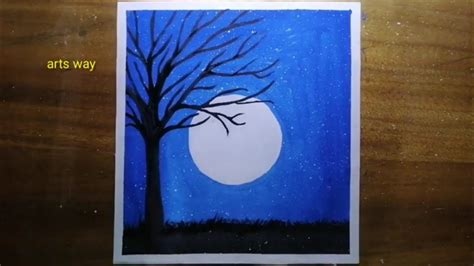 Easy Night Sky Poster Color Painting For Beginners Step-by-Step Tutorial | atelier-yuwa.ciao.jp