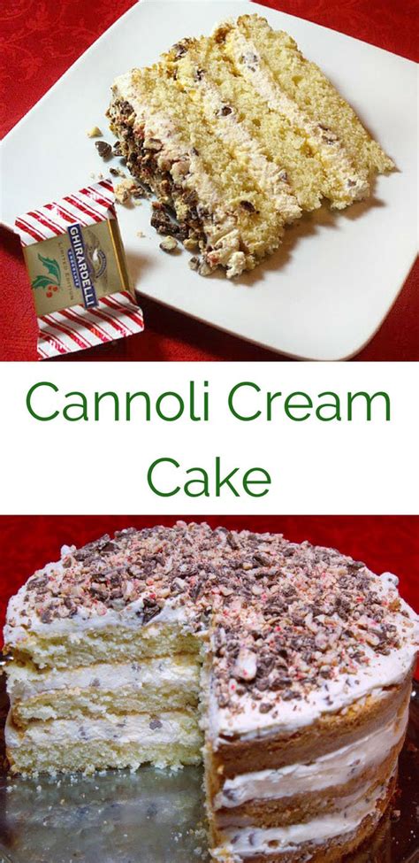 Cannoli Cream Cake Recipe for your Holiday Table - Chef Dennis