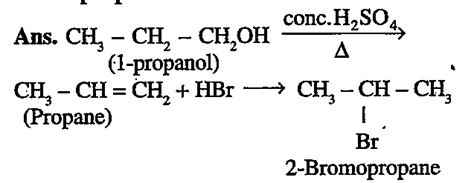 [Odia] how will you convert propan-1-ol to propan-2-ol?