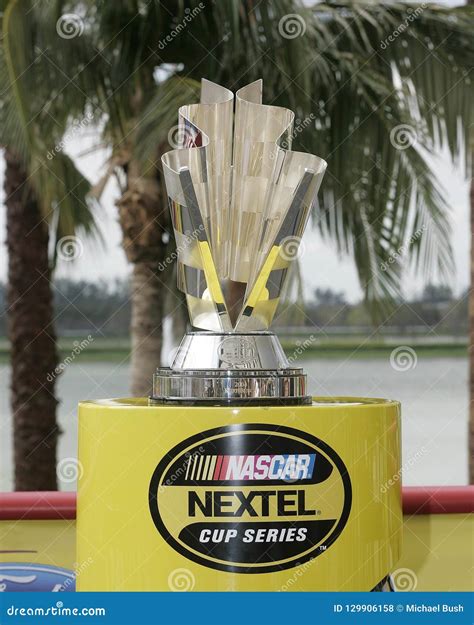 NASCAR Champion Cup Trophy editorial stock photo. Image of chevrolet - 129906158