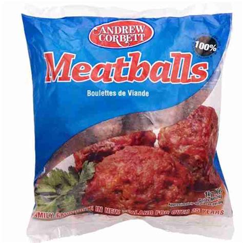 Frozen Meatballs 1kg - Glen Innes