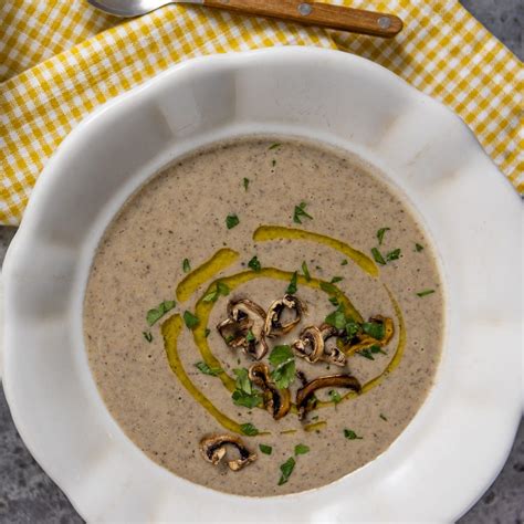 Mushroom Bisque Recipe - Magnolia | Stuffed mushrooms, Mushroom bisque ...