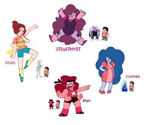 Steven Universe: Steven Fusions by dou-hong.deviantart.com on ...