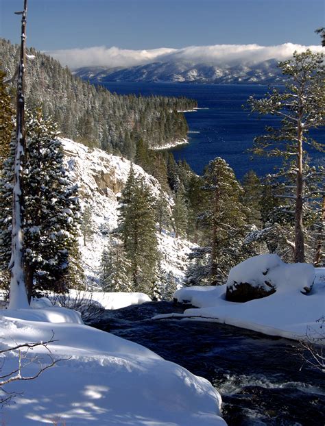 Winter Emerald Bay | Lake tahoe winter, Lake tahoe, Tahoe