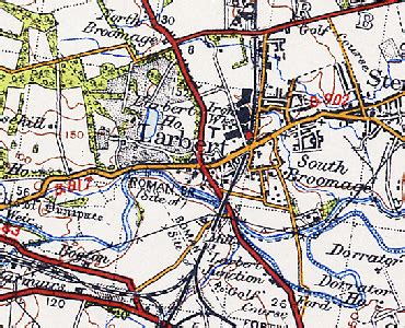 History of Larbert, in Edinburgh and Stirlingshire | Map and description