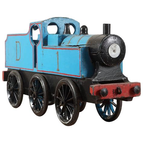 Blue Toy Train For Sale at 1stdibs