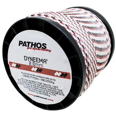 Shop Pathos Dyneema Cord 2mm White 50m | Freediving Warehouse