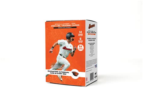 Oregon State University® Platinum Box - NIL 2024 Baseball Trading Card