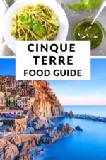 The Cinque Terre Food Guide - 17 Authentic foods you Need to Try!