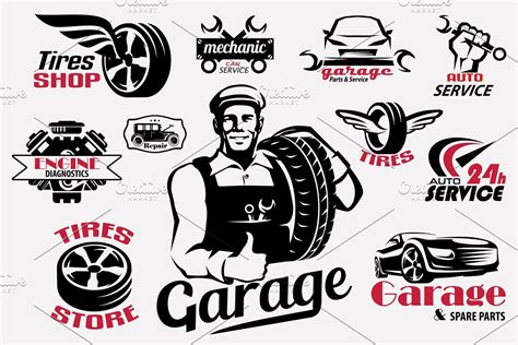 mechanic shop logo 10 free Cliparts | Download images on Clipground 2024