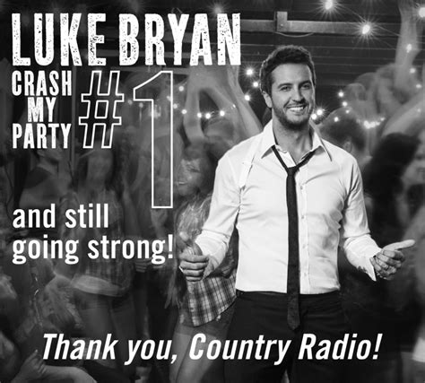 Luke Bryan's "Crash My Party" Reaches No.1 On The Charts | Country Music Rocks