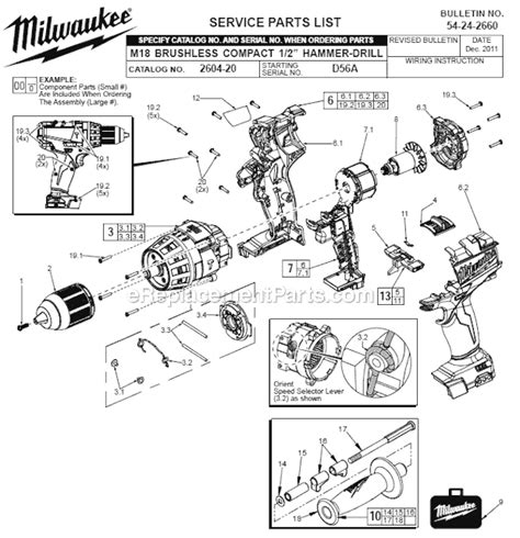 Milwaukee Power Tool Parts List | Reviewmotors.co