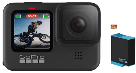 HERO9 Black 5K Video 20MP Streaming Camera & Bundles | GoPro