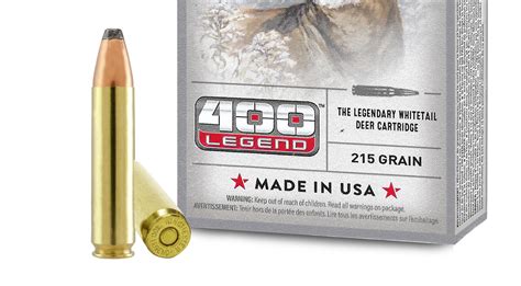 Winchester Introduces New 400 Legend Straight-Walled Cartridge - Gun Tests