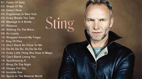 Sting Greatest Hits Collection - Top 20 Best Songs Of Sting Songs ...