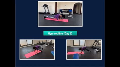 Gym Routine - Day 2(Physical) - YouTube