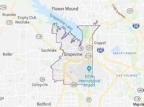 Grapevine Tx Zip Code Map - Table Rock Lake Map