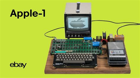 The Apple-1 Computer, a Vintage Tech Grail That Ignited the World of ...