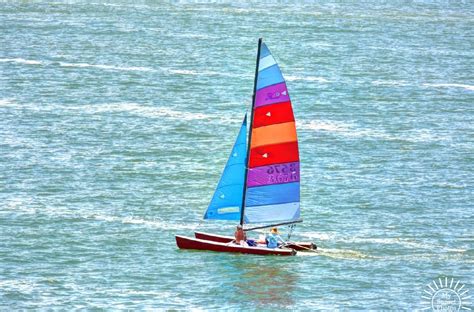 Bright Colored Sails at Clearwater Beach FL