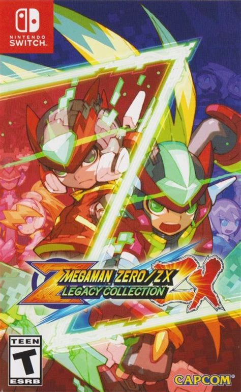 Mega Man Zero/ZX Legacy Collection (2020) box cover art - MobyGames