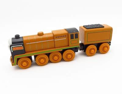 MURDOCH & TENDER Thomas the Tank Engine Wooden Railway Train Car | #430870168