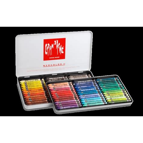 Caran d'Ache Neocolor II Crayons Set of 84 - Assorted Colors