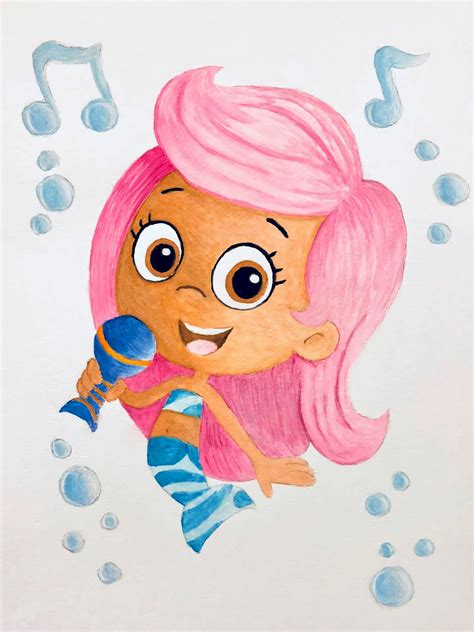 Bubble Guppies - Molly Painting by TheKissingHand on DeviantArt