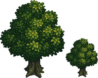 [NEWBIE][CC] Looking for tips how to improve this tree : r/PixelArt