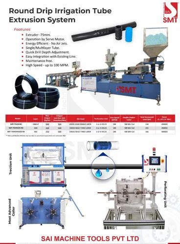 Inline Round Drip Tube Extrusion Machine at Rs 6500000/piece ...